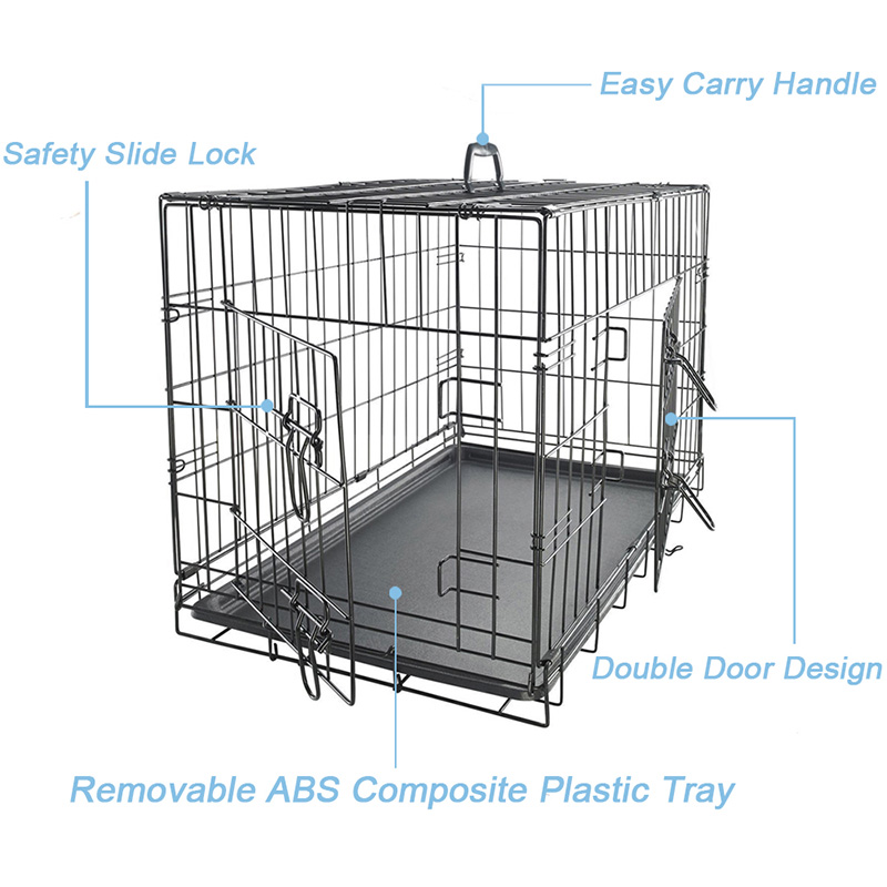 折りたたみ可能なワイヤーメタルドッグケージ 折りたたみ可能なワイヤーメタルドッグケージ
