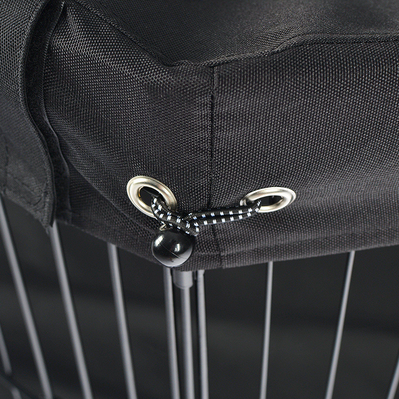 8パネルの折りたたみ式ワイヤーメタルドッグプレイペントップカバーとボトムパッド付き 8パネルの折りたたみ式ワイヤーメタルドッグプレイペントップカバーとボトムパッド付き