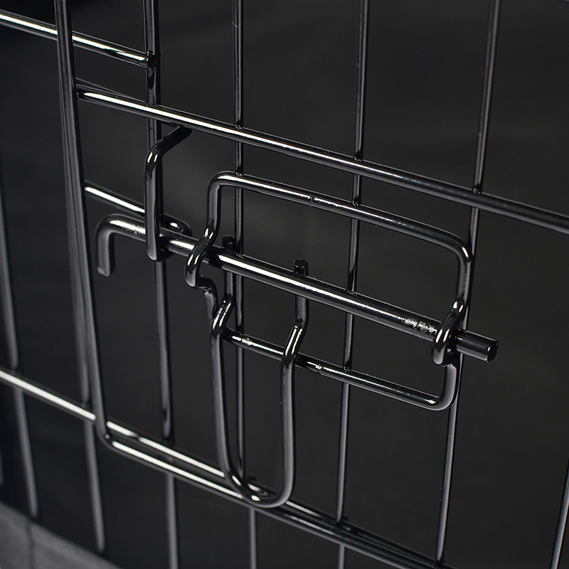 8パネルの折りたたみ式ワイヤーメタルドッグプレイペントップカバーとボトムパッド付き 8パネルの折りたたみ式ワイヤーメタルドッグプレイペントップカバーとボトムパッド付き