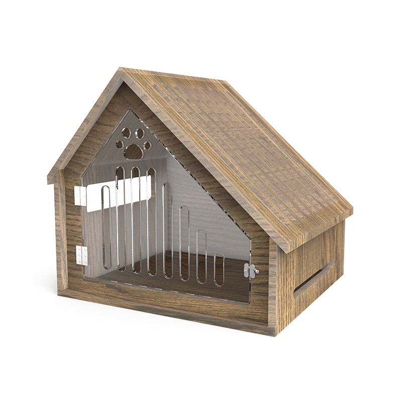 スクラッチボード付きのモダンな屋内木製猫家具スタイルの猫ケージ スクラッチボード付きのモダンな屋内木製猫家具スタイルの猫ケージ