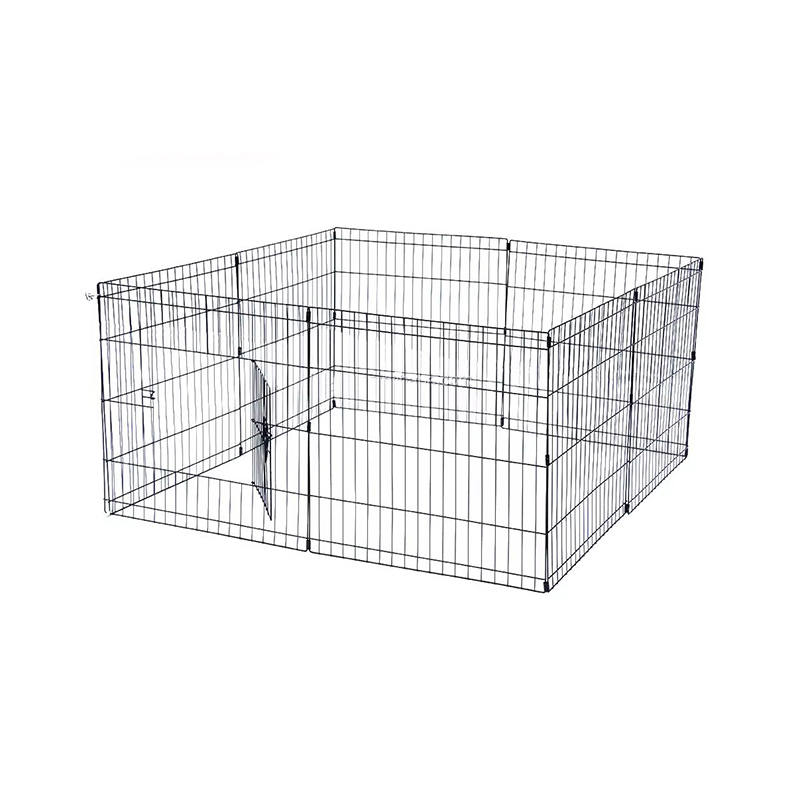 8パネルの金属ペットフェンス折りたたみ式ワイヤードッグ 8パネルの金属ペットフェンス折りたたみ式ワイヤードッグ