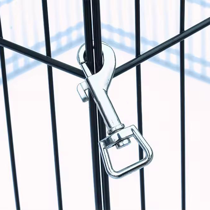 8パネルの金属ペットフェンス折りたたみ式ワイヤードッグ 8パネルの金属ペットフェンス折りたたみ式ワイヤードッグ