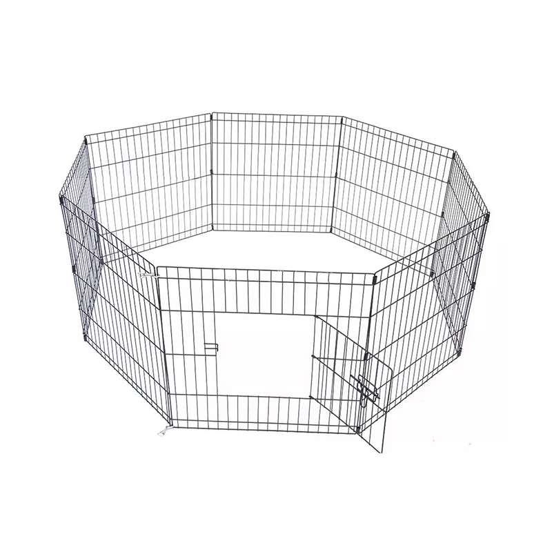 8パネルの金属ペットフェンス折りたたみ式ワイヤードッグ 8パネルの金属ペットフェンス折りたたみ式ワイヤードッグ