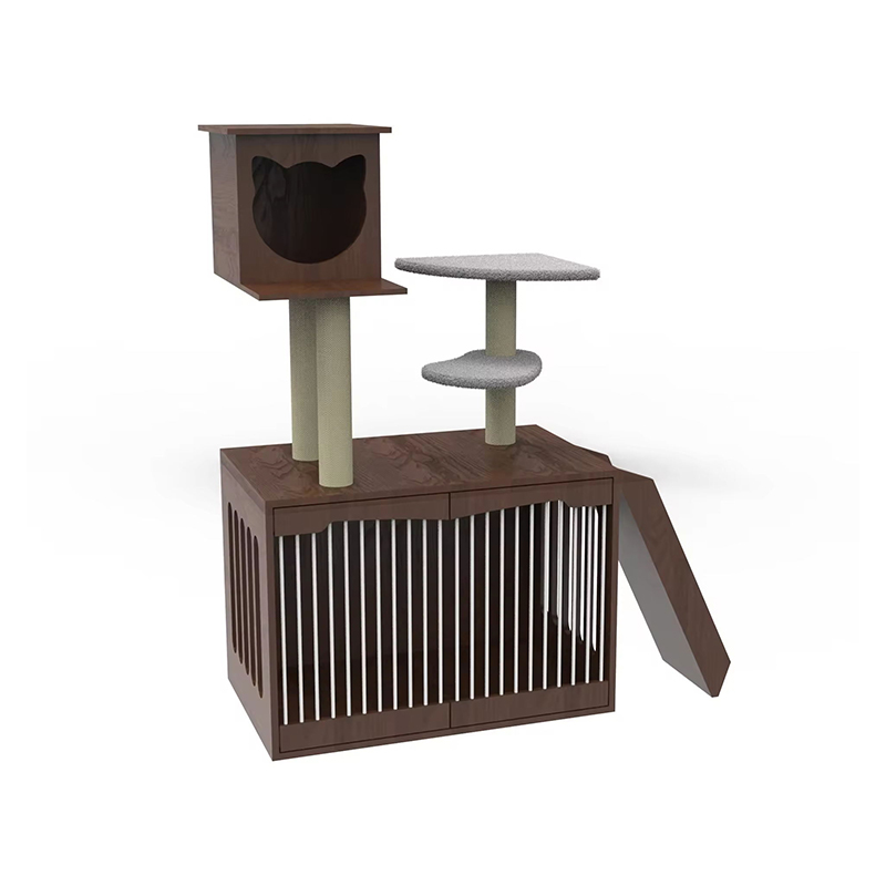 ウッドキャットタワーコンドミニアムクライミングフレーム屋内猫の木 ウッドキャットタワーコンドミニアムクライミングフレーム屋内猫の木
