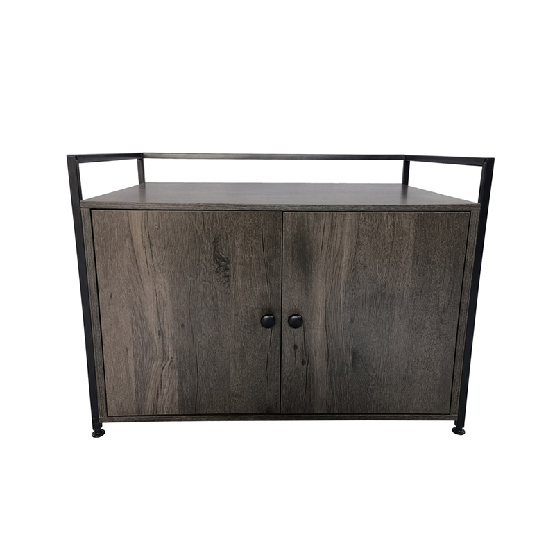 分割家の家具スタイルの猫の屋内ゴミキャビネットケージサイドテーブル