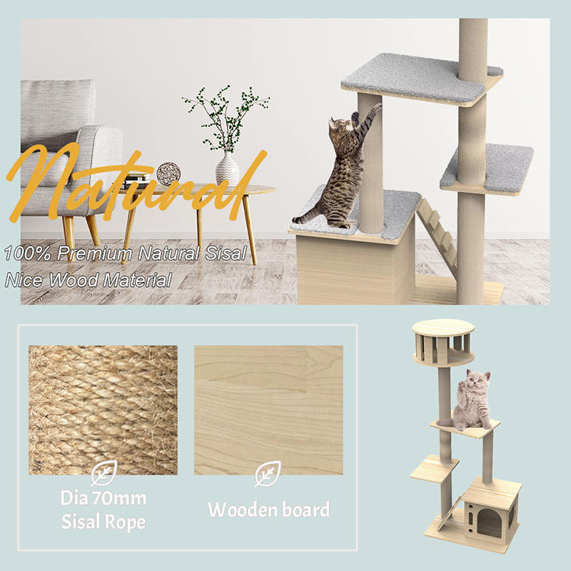 登山用サイアルスクラッチポストの屋内樹木塔猫の木 登山用サイアルスクラッチポストの屋内樹木塔猫の木