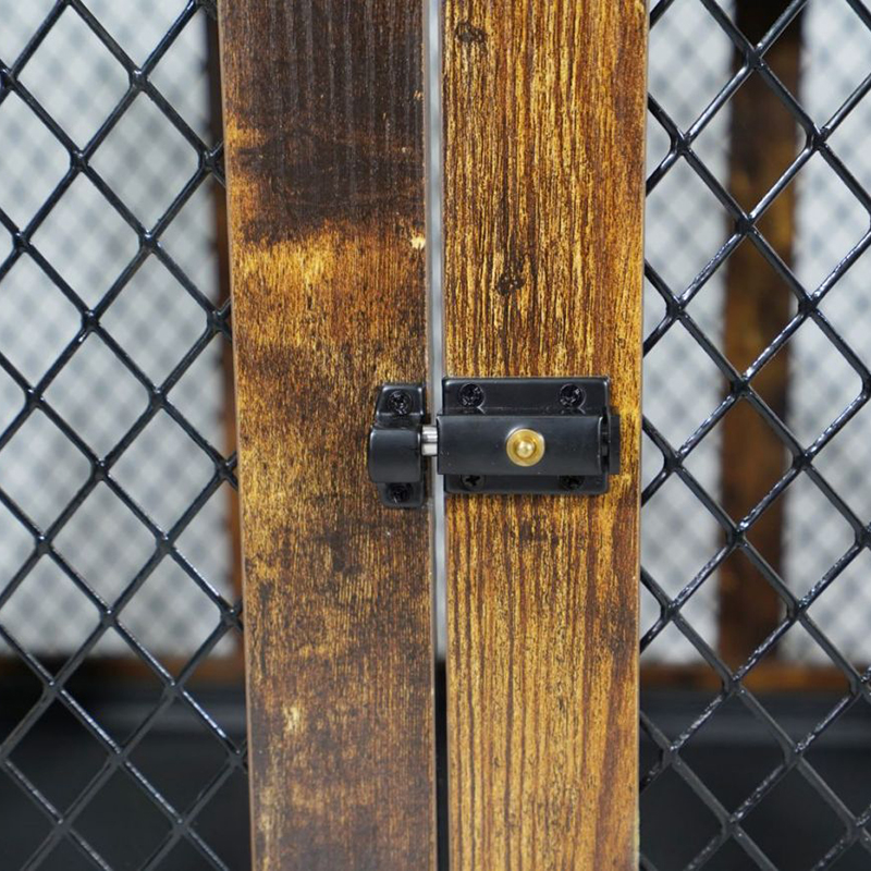 屋内家具スタイルの木製金属大型犬のケージ 屋内家具スタイルの木製金属大型犬のケージ