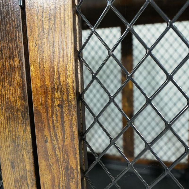 屋内家具スタイルの木製金属大型犬のケージ 屋内家具スタイルの木製金属大型犬のケージ