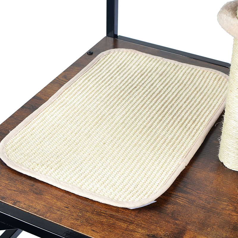 ハンモック付きモダンウッド&メタルキャットツリー屋内タワーコンドミニアム ハンモック付きモダンウッド&メタルキャットツリー屋内タワーコンドミニアム