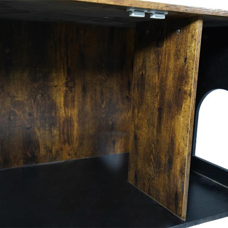 屋内の家具猫ケージと分割のごみキャビネット 屋内の家具猫ケージと分割のごみキャビネット