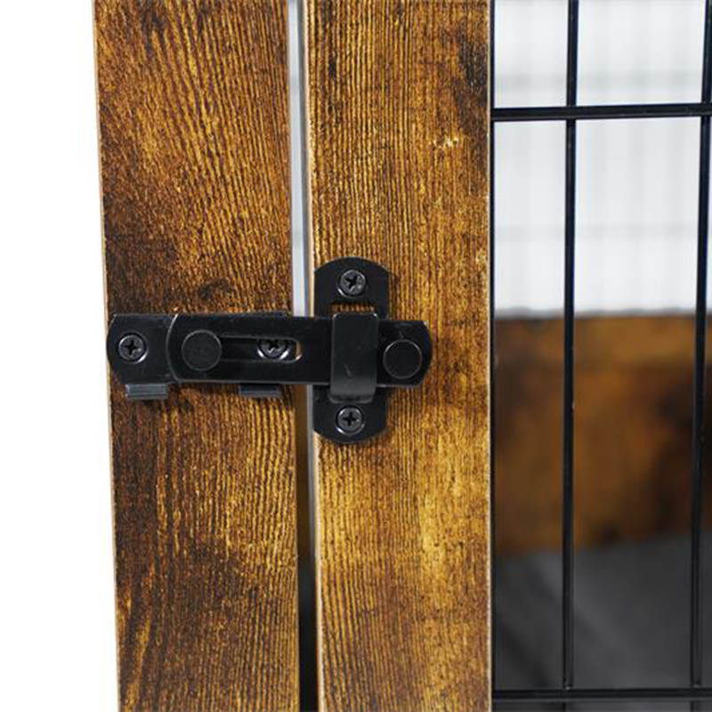 小動物用の家具スタイルの木製金属犬のケージ 小動物用の家具スタイルの木製金属犬のケージ