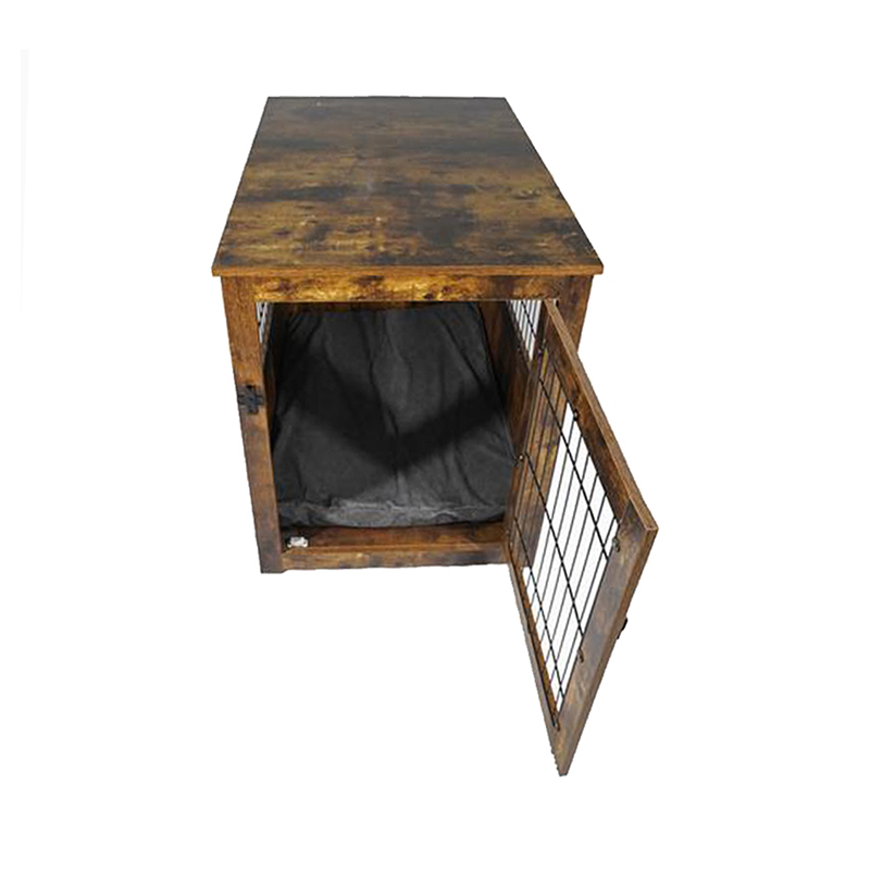 小動物用の家具スタイルの木製金属犬のケージ 小動物用の家具スタイルの木製金属犬のケージ