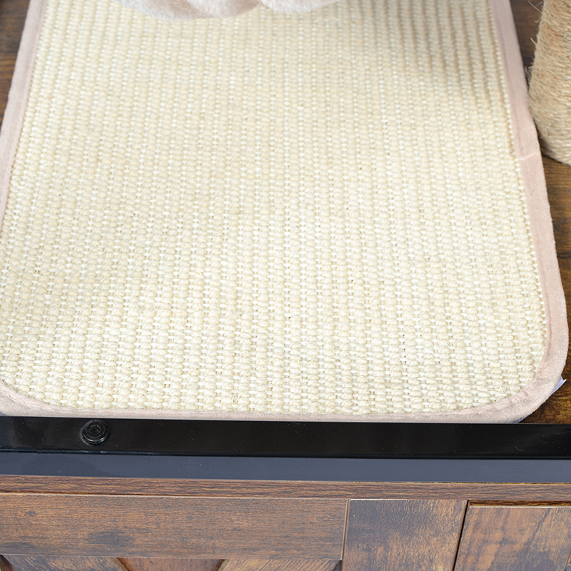 屋内猫のタワーコンドミニアムの猫の木とハンモックとゴミのキャビネット 屋内猫のタワーコンドミニアムの猫の木とハンモックとゴミのキャビネット