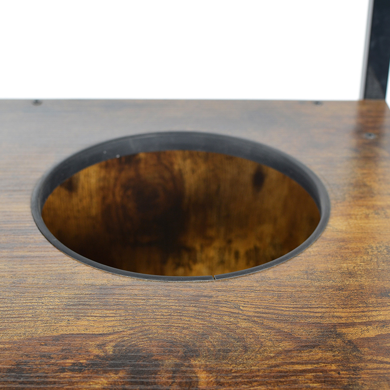 屋内猫のタワーコンドミニアムの猫の木とハンモックとゴミのキャビネット 屋内猫のタワーコンドミニアムの猫の木とハンモックとゴミのキャビネット