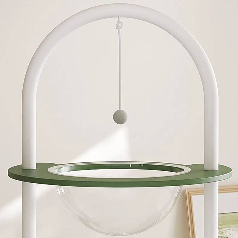 緑のマルチレベルの背の高い猫クライミングフレームキャットタワーコンドミニアム猫の木 緑のマルチレベルの背の高い猫クライミングフレームキャットタワーコンドミニアム猫の木