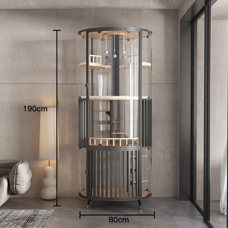 パノラママルチフィーチャヴィラ屋内猫ケージエンクロージャーキャビネット パノラママルチフィーチャヴィラ屋内猫ケージエンクロージャーキャビネット